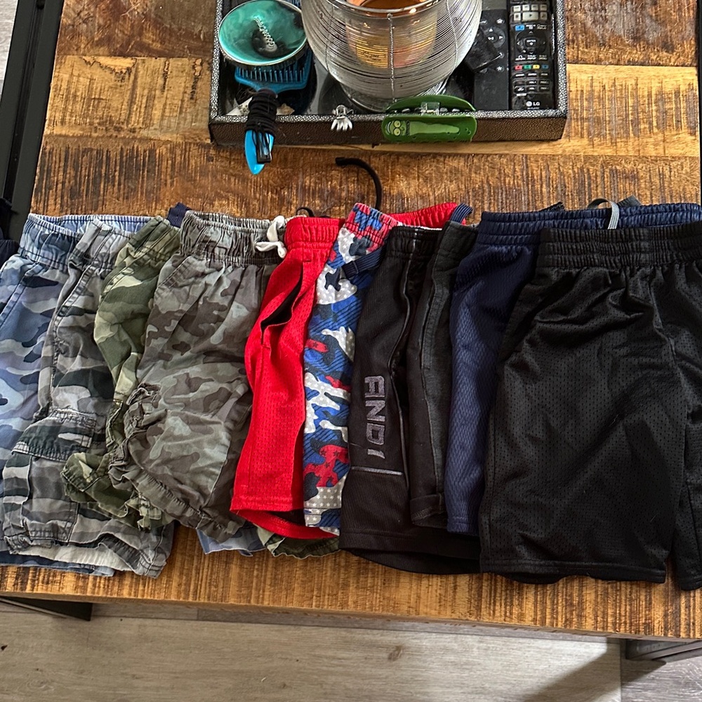 Kids Shorts Collection - Camo, Red, Blue, Black 11 total